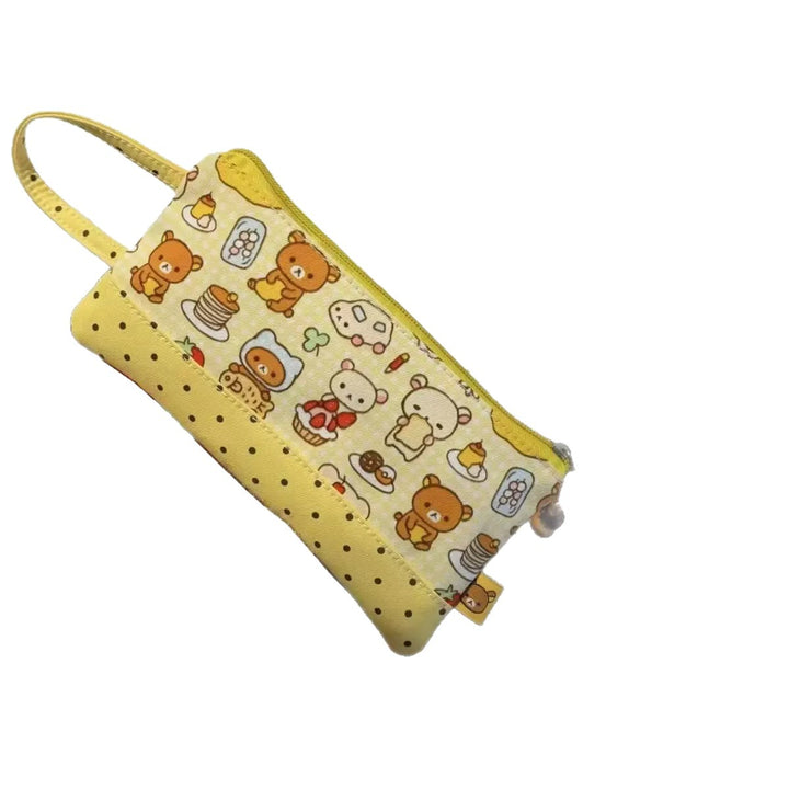 Cute Cartoon Food-Themed Pencil Case