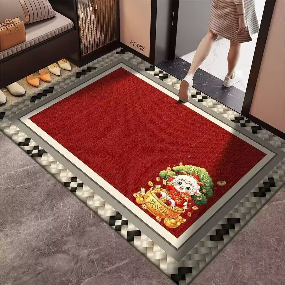 Cute Cartoon Animal Themed Area Rug