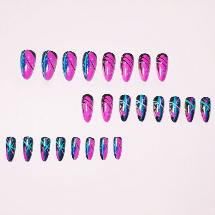 Creative Abstract Nail Art Kalsten