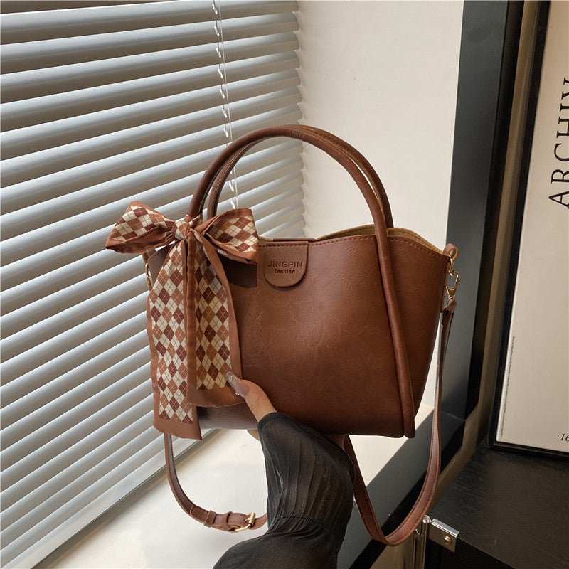 Elegant Bow Accent Handbag Kalsten