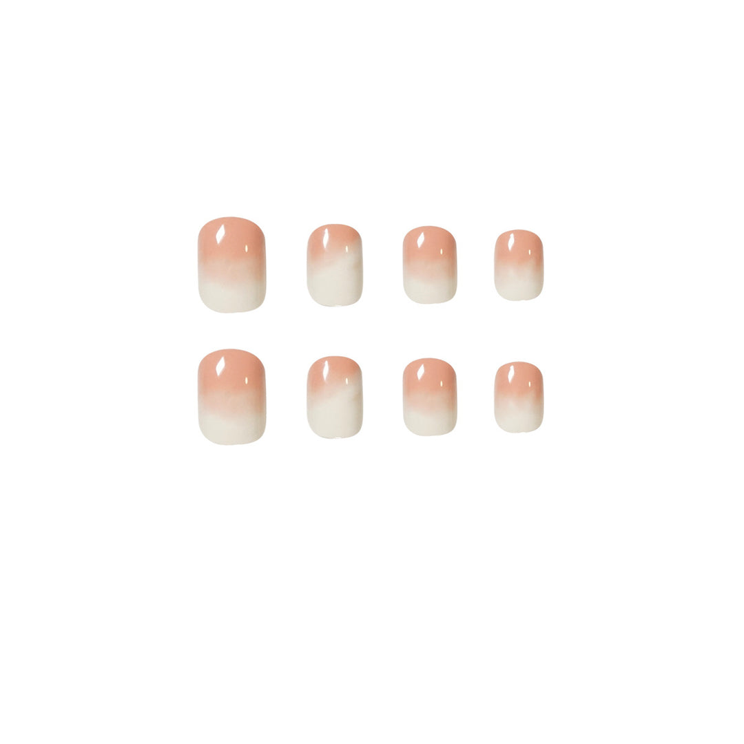 Elegant Nail Extensions in Modern Ombre Style Kalsten