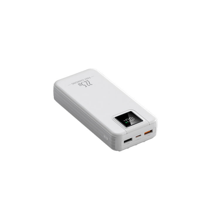Portable power bank with intelligent fast charging function and digital charge level display Kalsten