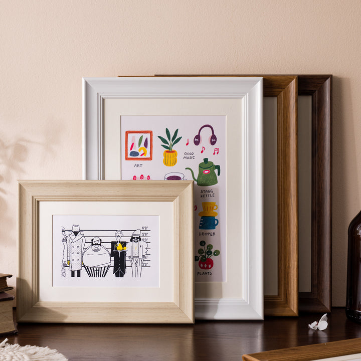Artistic Cityscape Print Frame for Home Decor