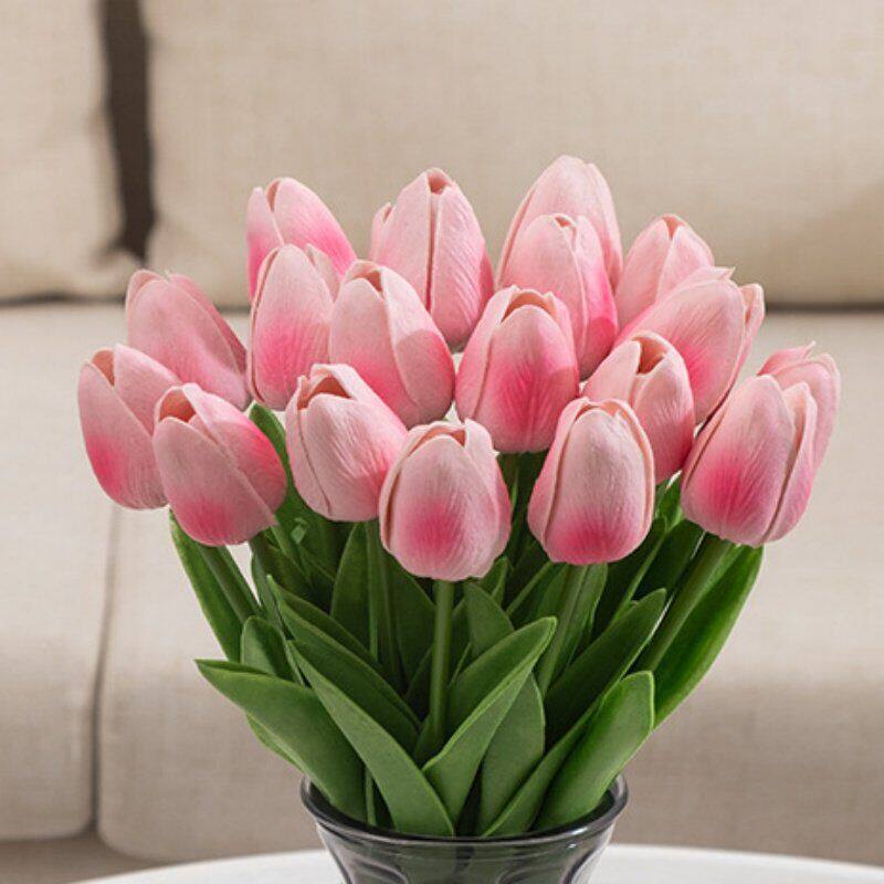 Decorative Faux Tulip Planter