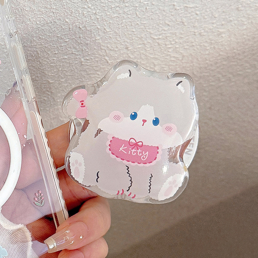 Cute Cat Motif Phone Holder Kalsten
