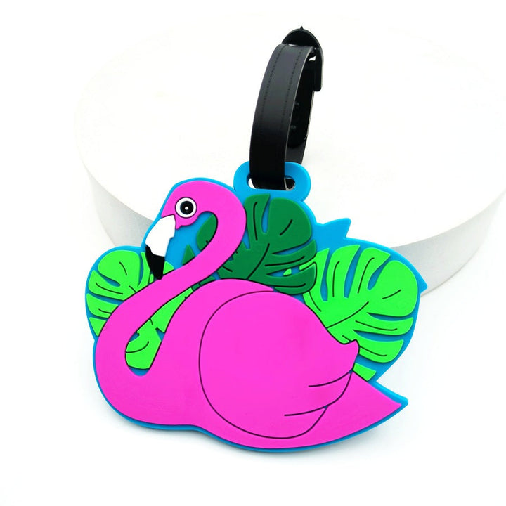 Fun Flamingo-Shaped Luggage Tag Kalsten