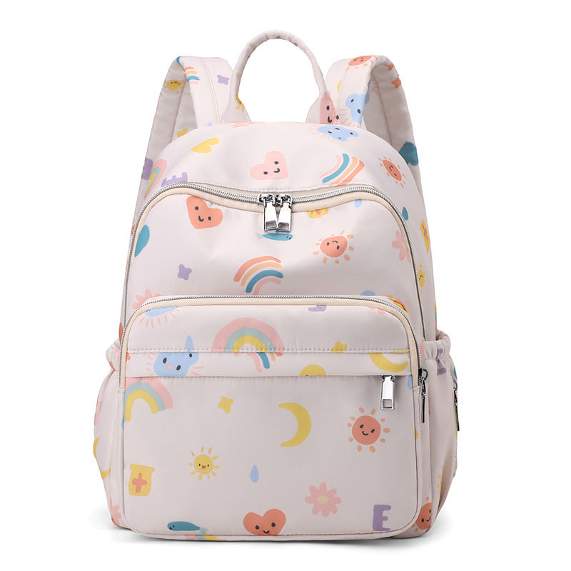 Playful Graphic Print Backpack Kalsten