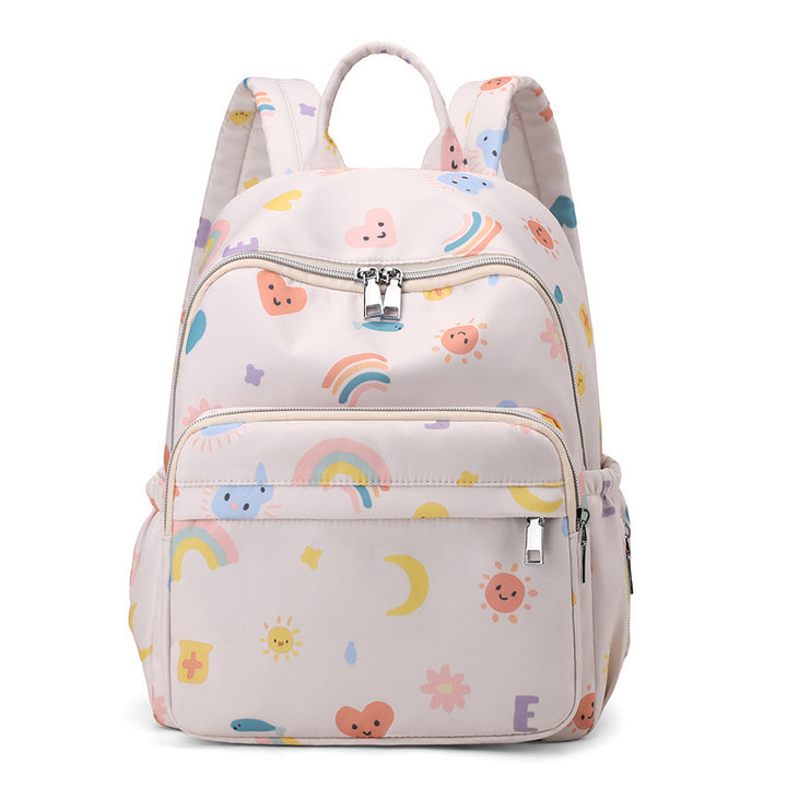 Playful Graphic Print Backpack Kalsten