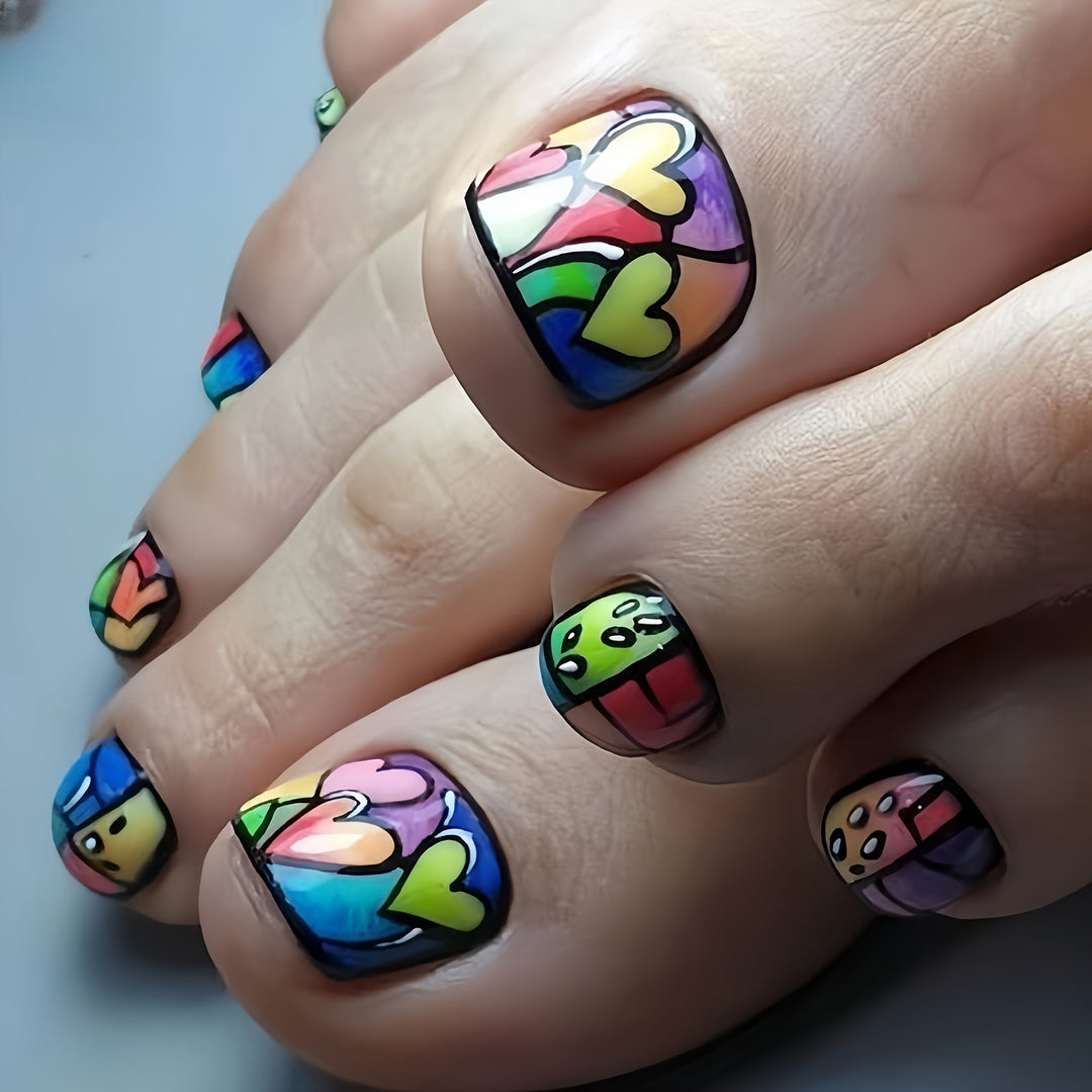 Creative Toenail Art Kalsten