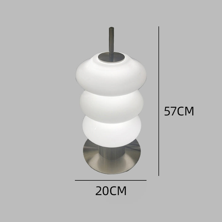 Sculptural Floor Lamp with Curved Design