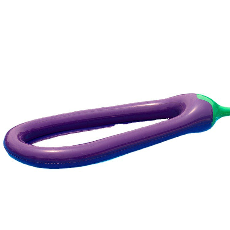 Women's inflatable comfort lounger in eggplant design Kalsten