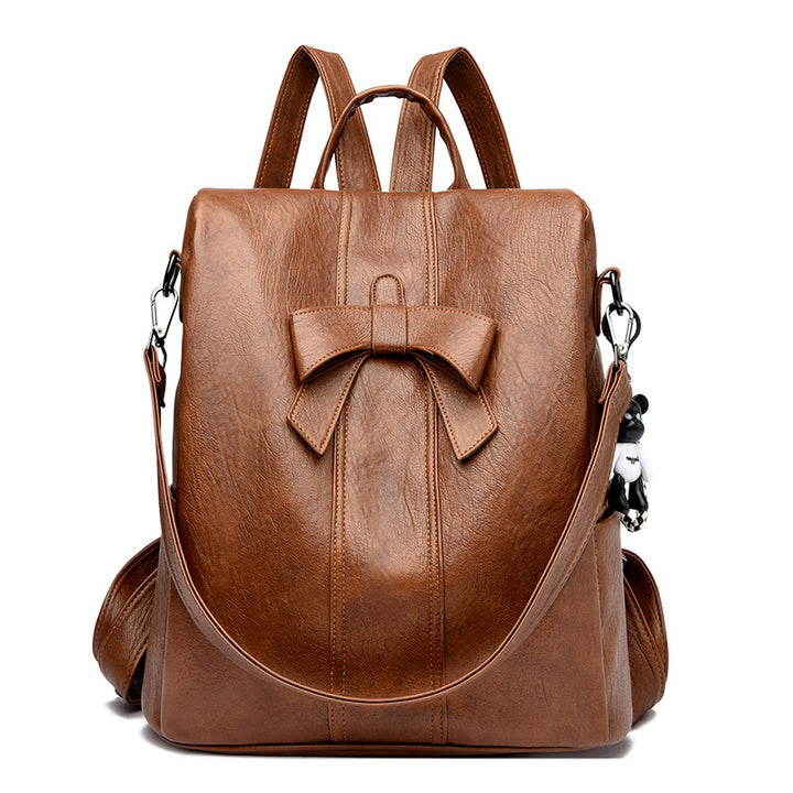 Stylish Bow-Accented Backpack Kalsten