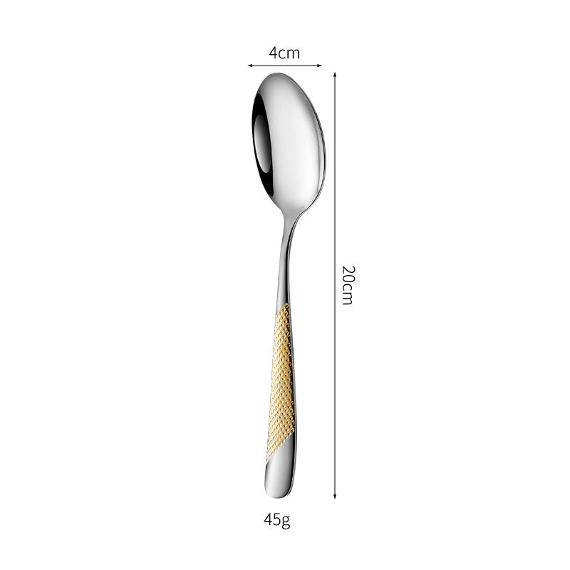 Fine and elegant table knife with non-slip handle Kalsten
