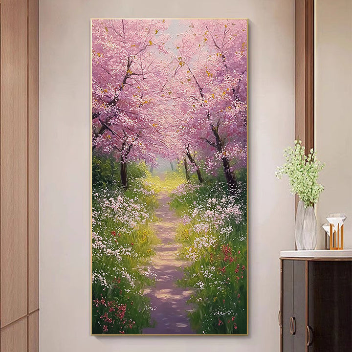 Nature-Themed Landscape Canvas Artwork