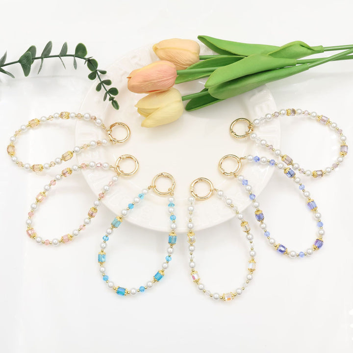 Elegant Beaded Phone Chain Kalsten