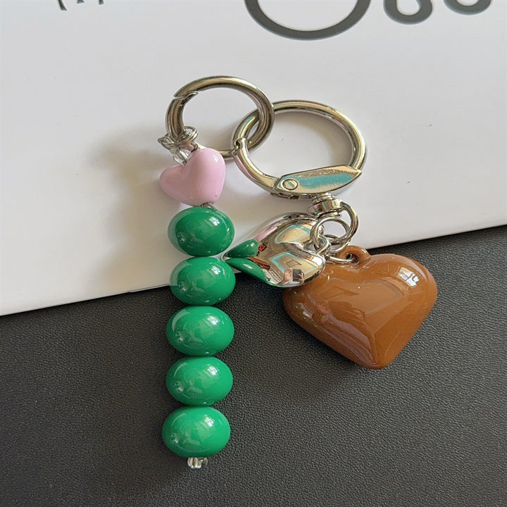 Heart-Shaped Charm Keychain Kalsten 1790135675