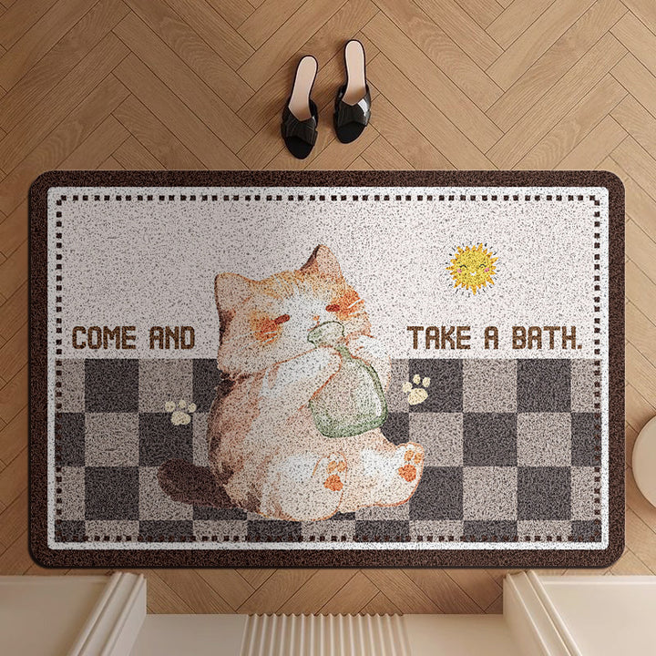 Cat-Themed Doormat Kalsten