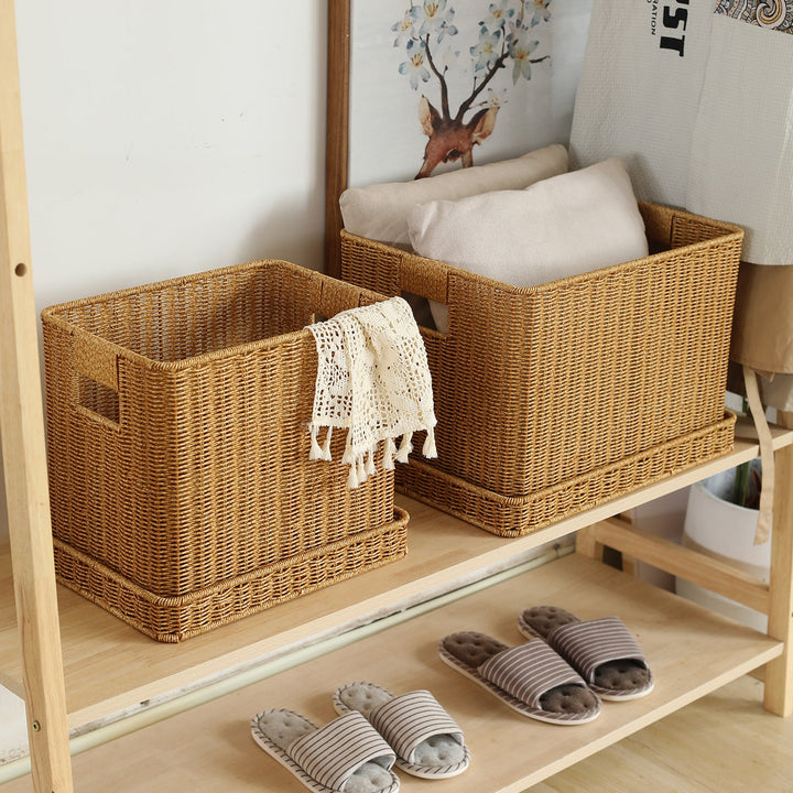 Handwoven Decorative Storage Chest Kalsten