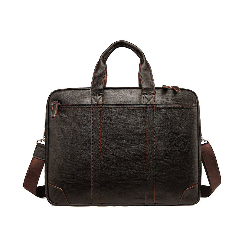 Premium Leather Business Briefcase Kalsten