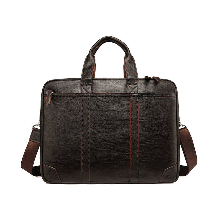 Premium Leather Business Briefcase Kalsten