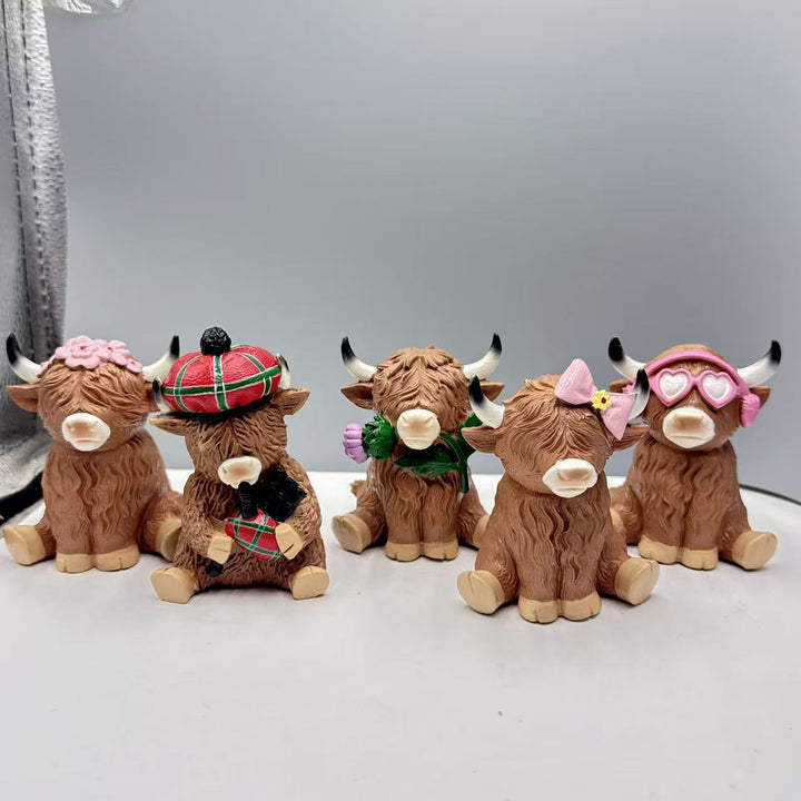 cute decorative horned cattle Kalsten