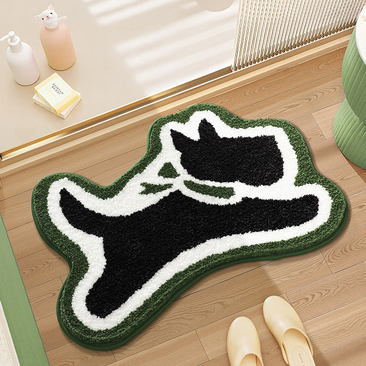 Playful Cartoon Pet Bath Mat Kalsten
