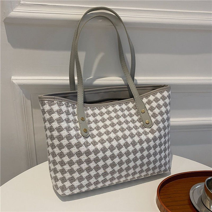 Decorative Woven Tote Bag Kalsten