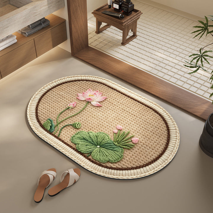 Decorative Bath Mat Kalsten