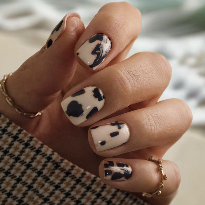 Trendy Abstract Nail Art