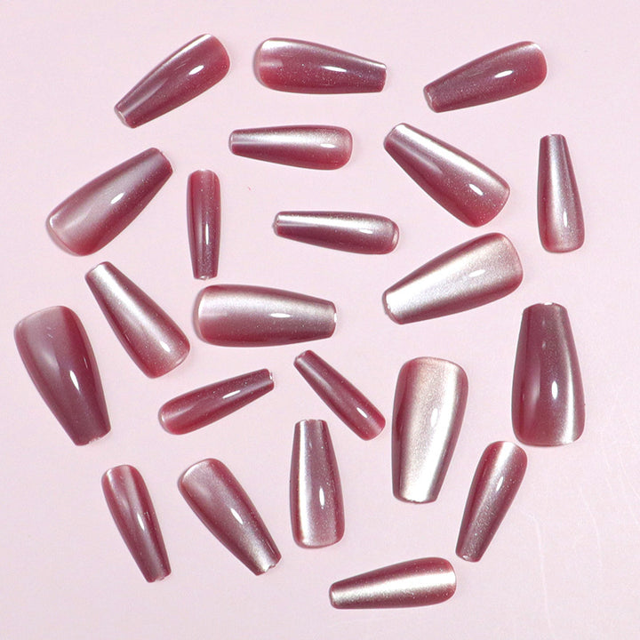 Premium Glossy Press-On Nail Tips Set Kalsten