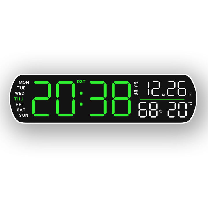 Digital Wall Clock with Multifunctional Display Kalsten