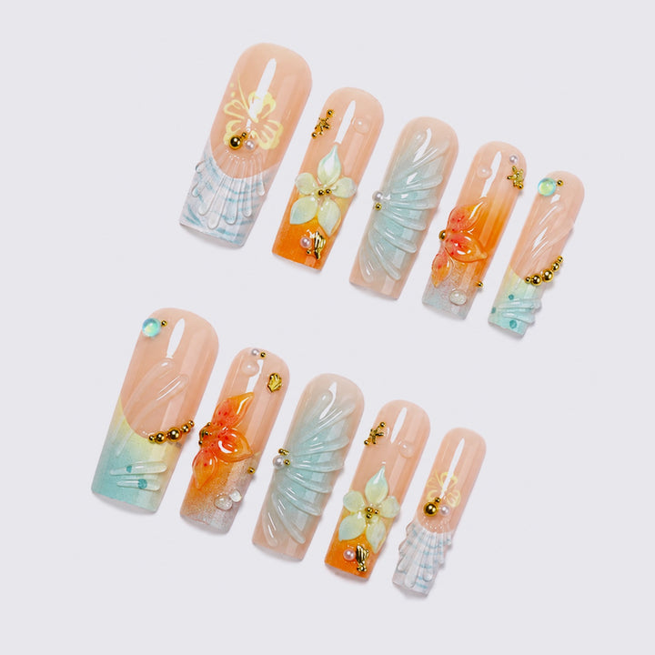 Acrylic nail set Kalsten