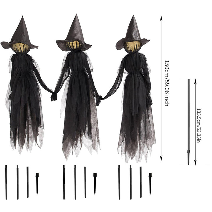 Halloween Hanging Witch Figures Kalsten