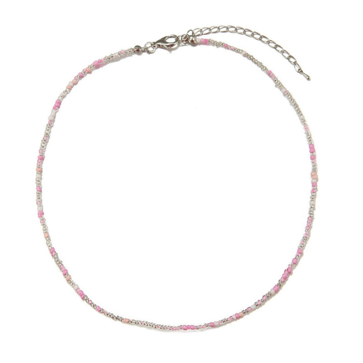 Handcrafted Beaded Choker Necklace Kalsten