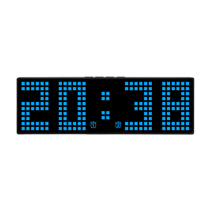 Digital LED alarm clock with color change Kalsten
