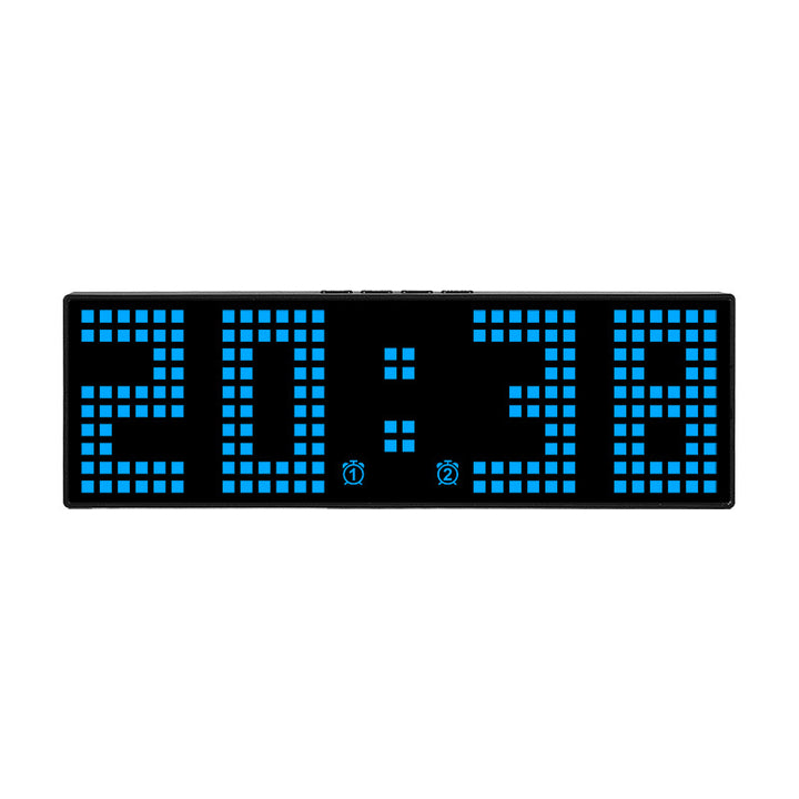 Digital LED alarm clock with color change Kalsten
