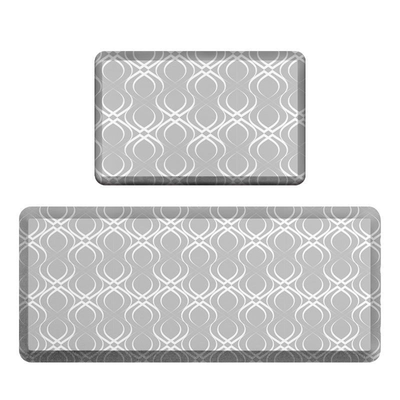 Geometric Pattern Kitchen Mat Set Kalsten