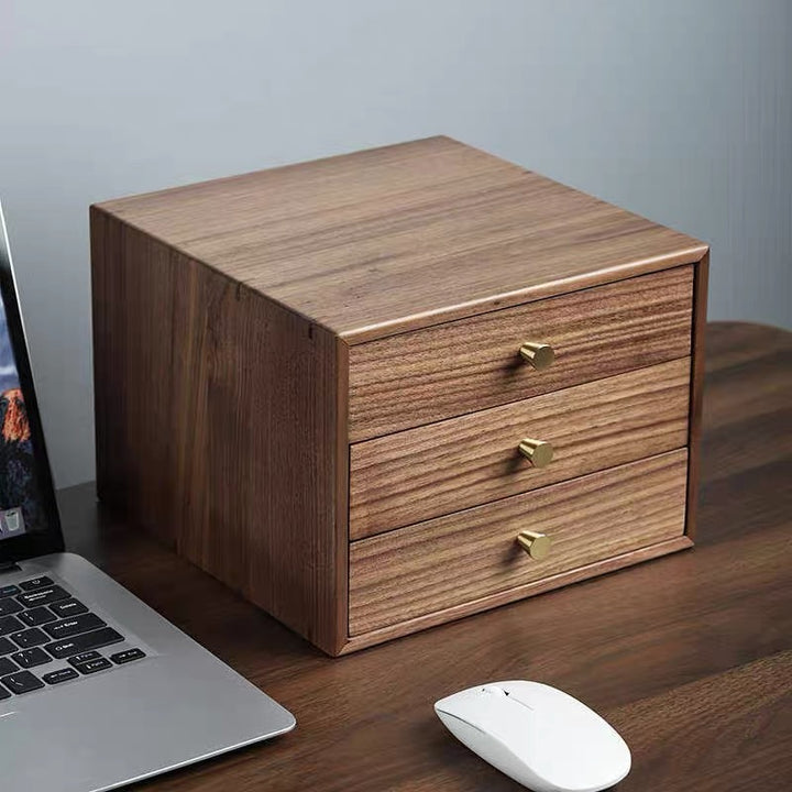 Wooden Drawer Storage Unit Kalsten