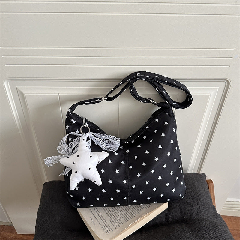 Starry Print Shoulder Bag