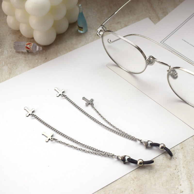 Durable Metal Eyewear Chain with Adjustable Fasteners Kalsten