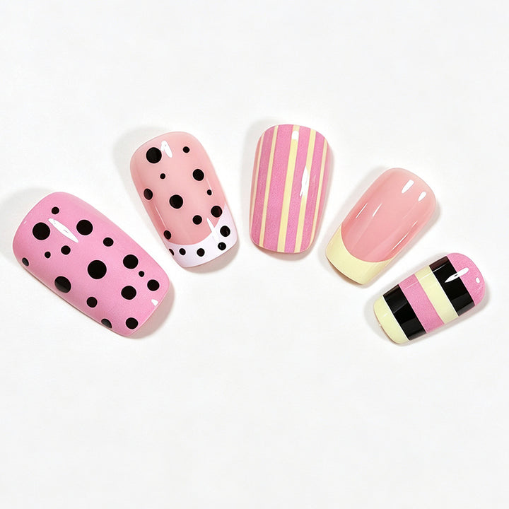 Artistic Geometric Nail Art Tips Kalsten