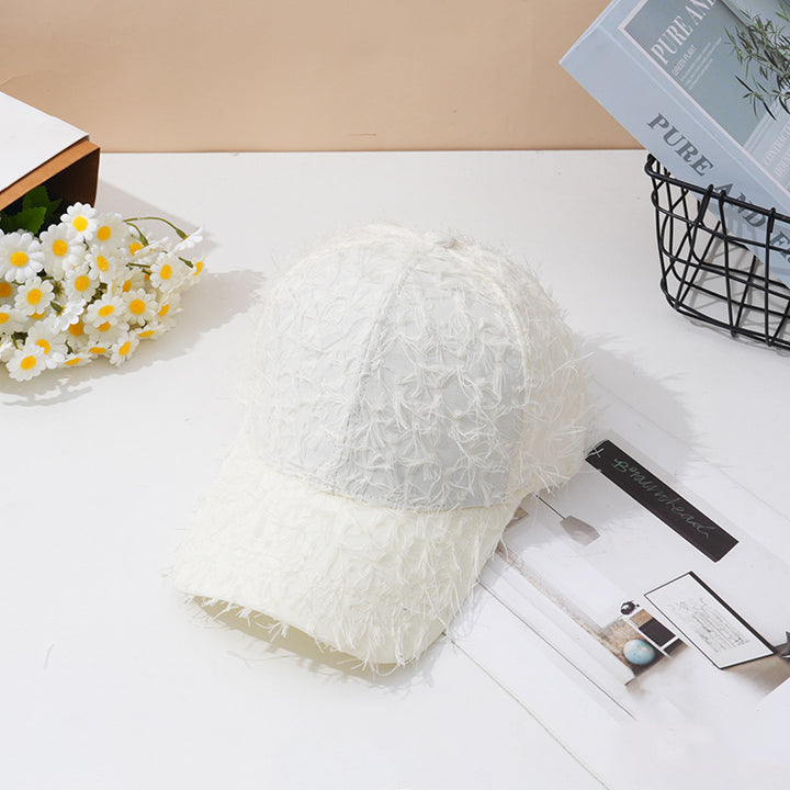 Women's Embroidered Textured Baseball Cap Kalsten