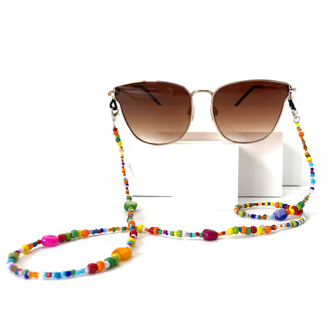 Colorful Beaded Eyewear Retainer Chain Kalsten