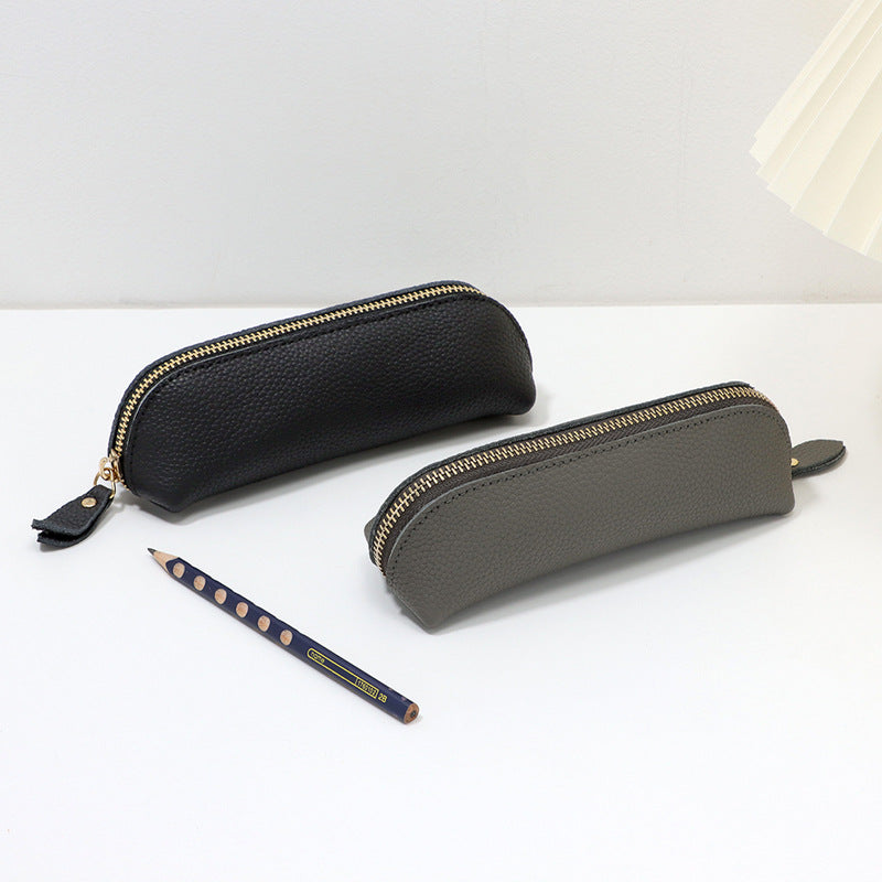 Sleek Leather Pencil Case Kalsten