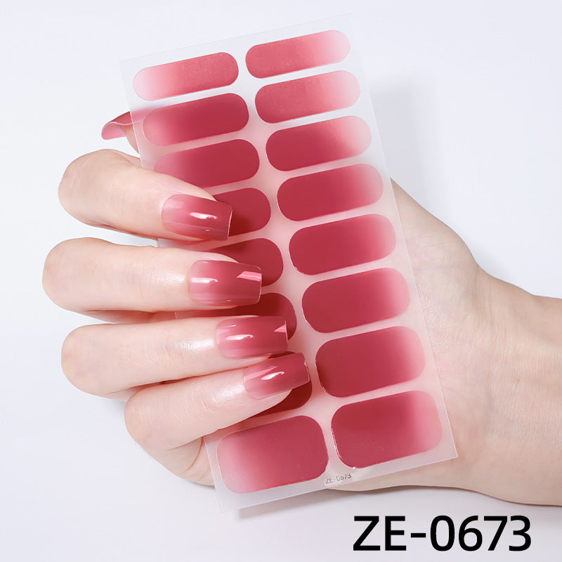 Gradient Gel Nail Wraps