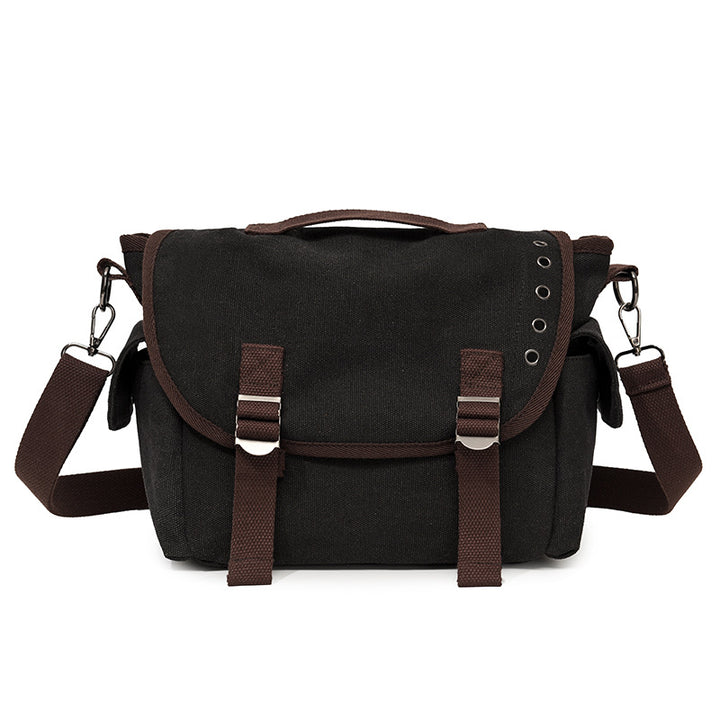 Canvas Crossbody Satchel Bag Kalsten