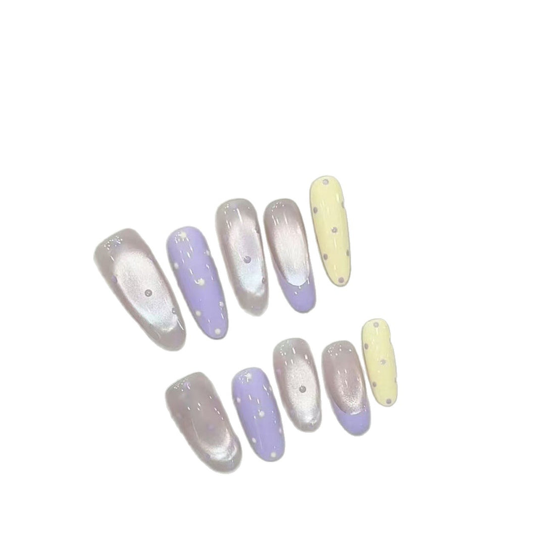 Elegant Press-On Nail Design Set Kalsten