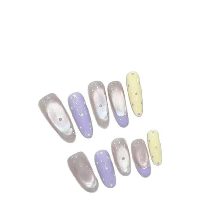 Elegant Press-On Nail Design Set Kalsten