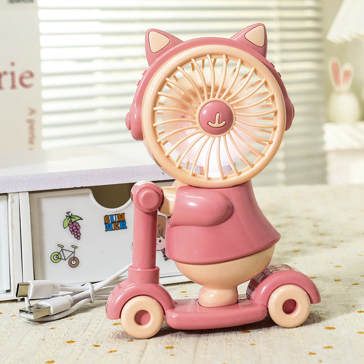 Women Funny Hand Fan in Animal Design Kalsten