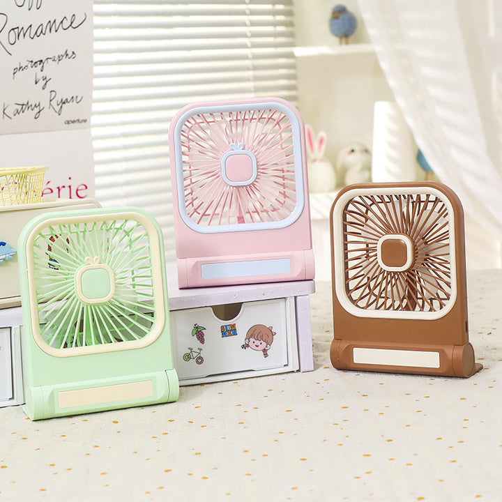 Ladies Portable Table Fan with Cat Design Kalsten